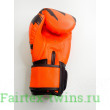 Боксерские перчатки Raja model 3 orange 12 oz