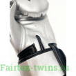 Боксерские перчатки Raja model 3 silver 12 oz