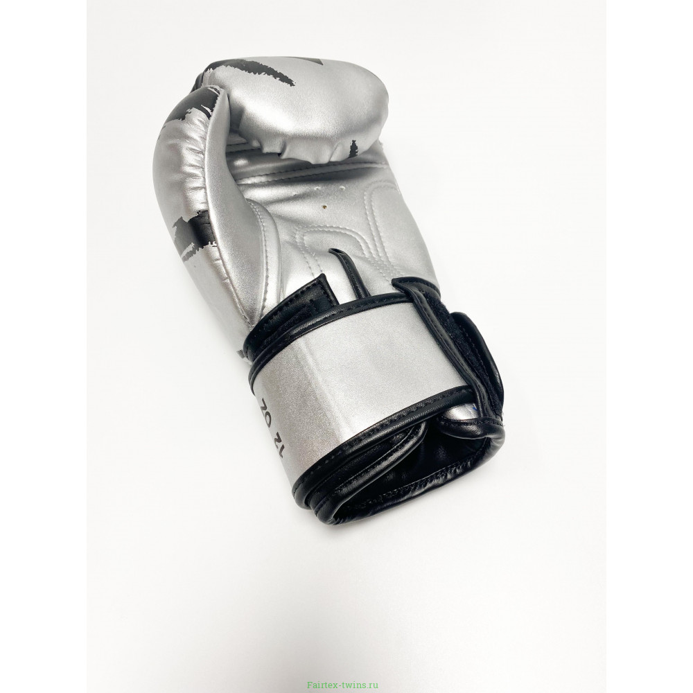 Боксерские перчатки Raja model 3 silver 12 oz