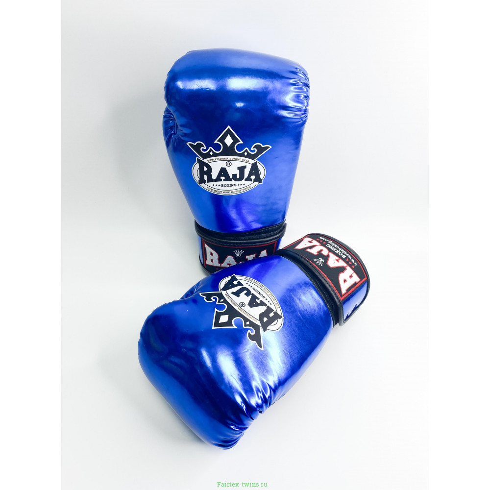 Боксерские перчатки Raja P.U Light Blue 12 oz