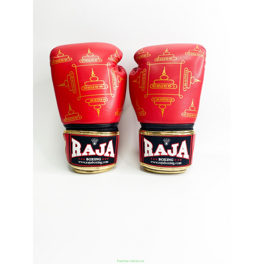 Боксерские перчатки Raja Snake red 10 oz
