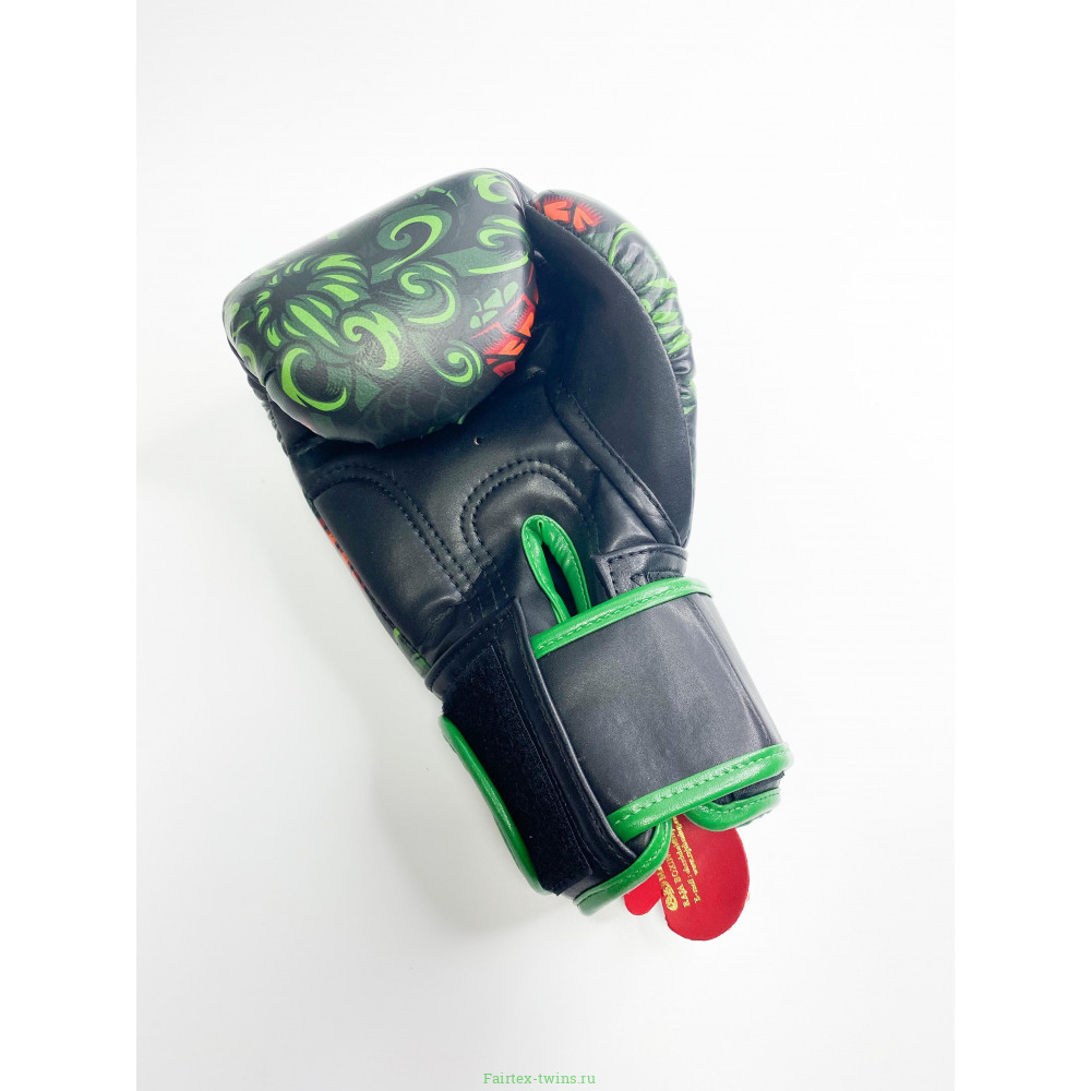 Боксерские перчатки Raja Snake Green 14 oz