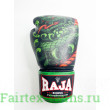 Боксерские перчатки Raja Snake Green 14 oz