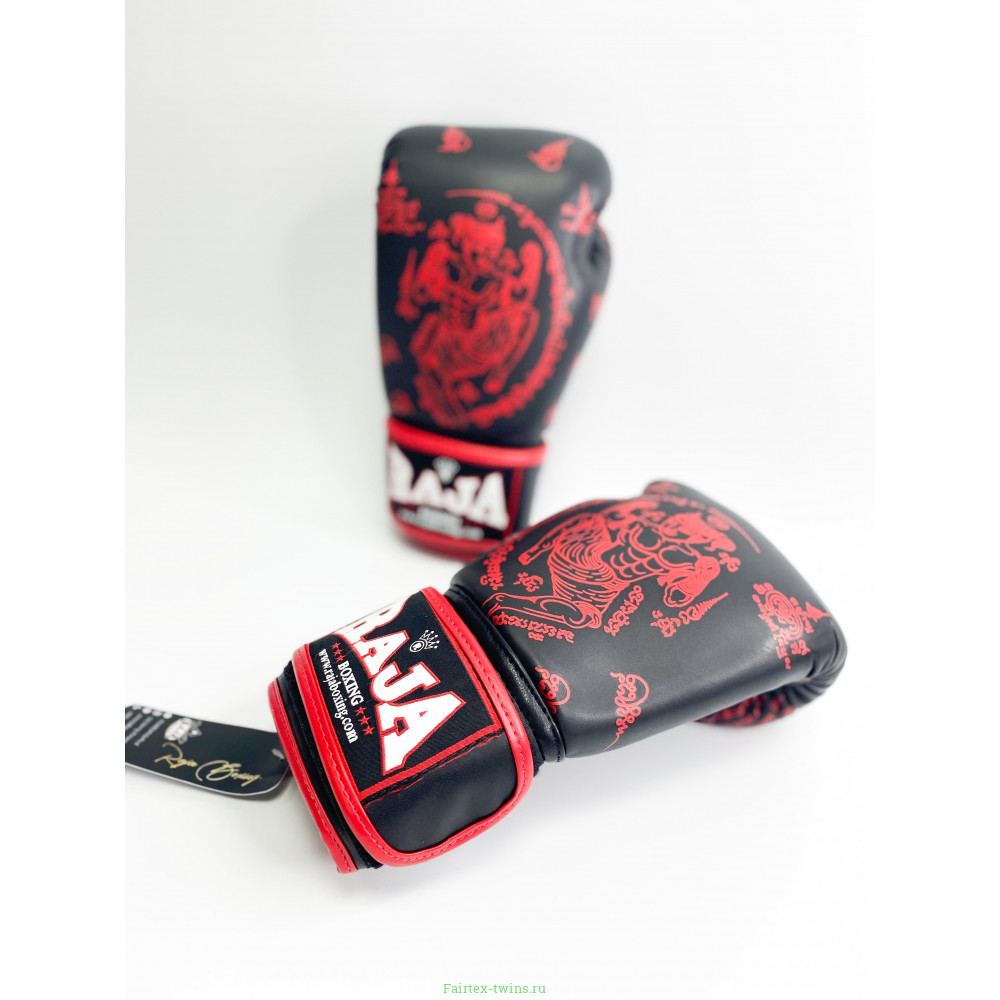 Боксерские перчатки Raja Snake black 12 oz