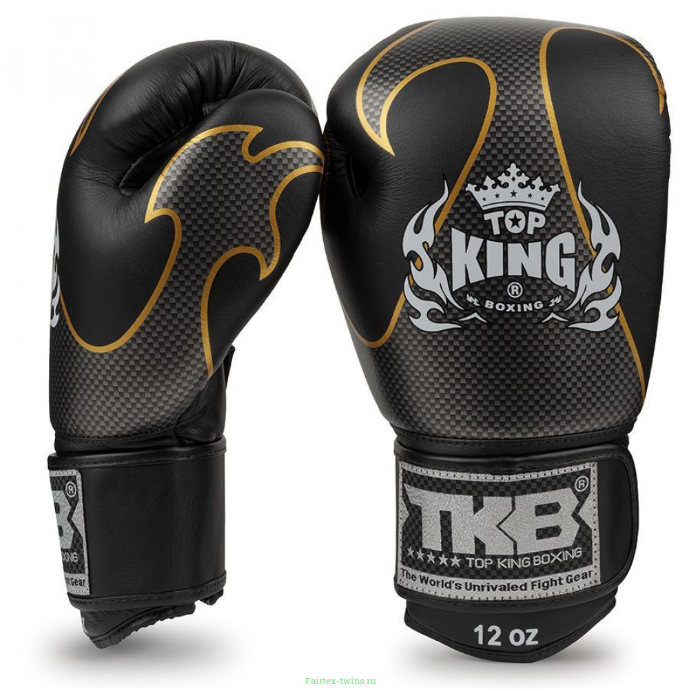 Боксерские перчатки TKB Empower Black Silver 12 oz