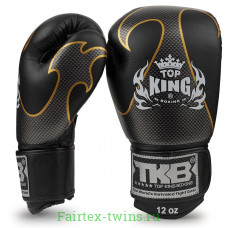 Боксерские перчатки TKB Empower Black Silver 12 oz