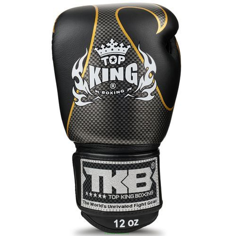 Боксерские перчатки TKB Empower Black Silver 14 oz