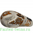 Боксерские перчатки TKB Kanok white 12 oz