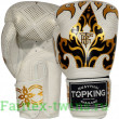 Боксерские перчатки TKB Kanok white 12 oz