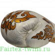 Боксерские перчатки TKB Kanok white 16 oz