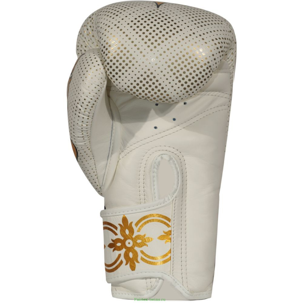 Боксерские перчатки TKB Kanok white 16 oz