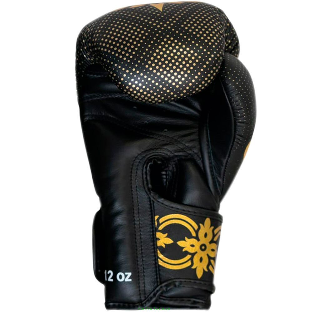 Боксерские перчатки TKB Kanok black 10 oz