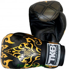 Боксерские перчатки TKB Kanok black 10 oz