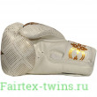 Боксерские перчатки TKB Kanok white 14 oz