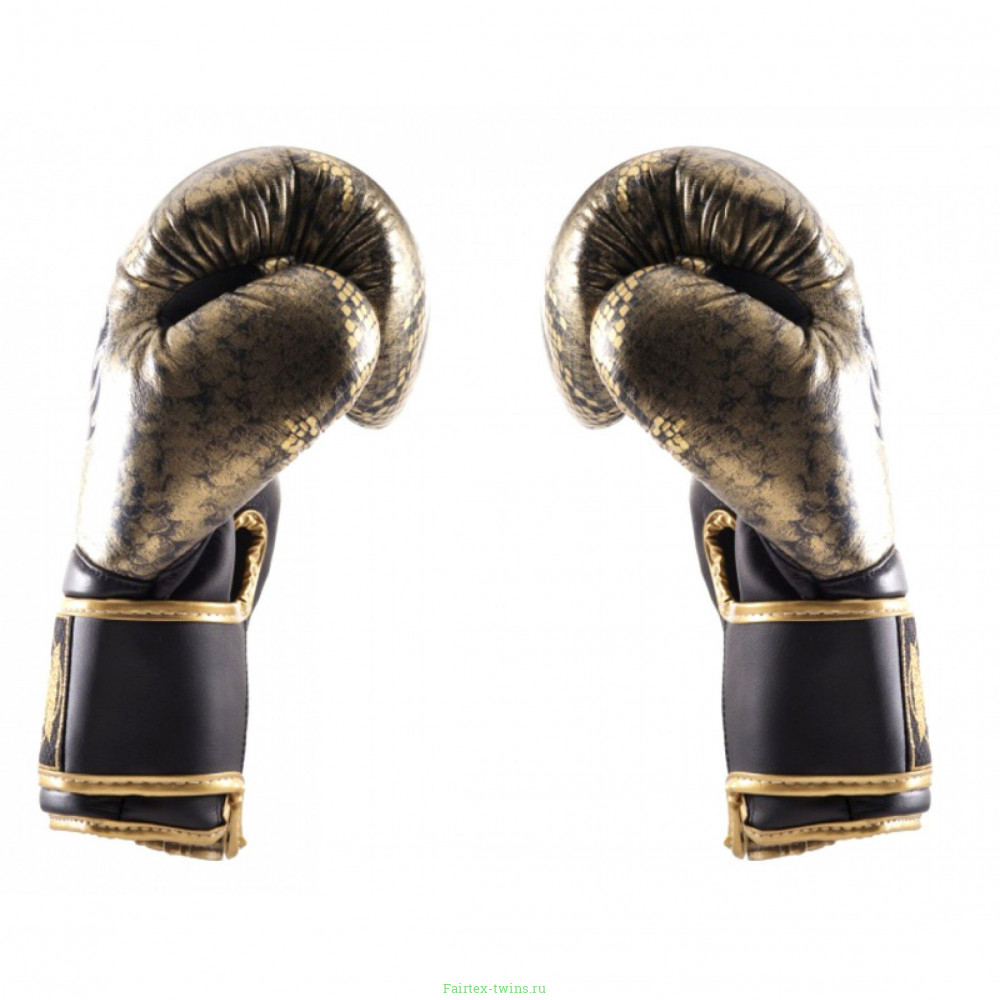 Боксерские перчатки TKB Snake Black Gold 14 oz