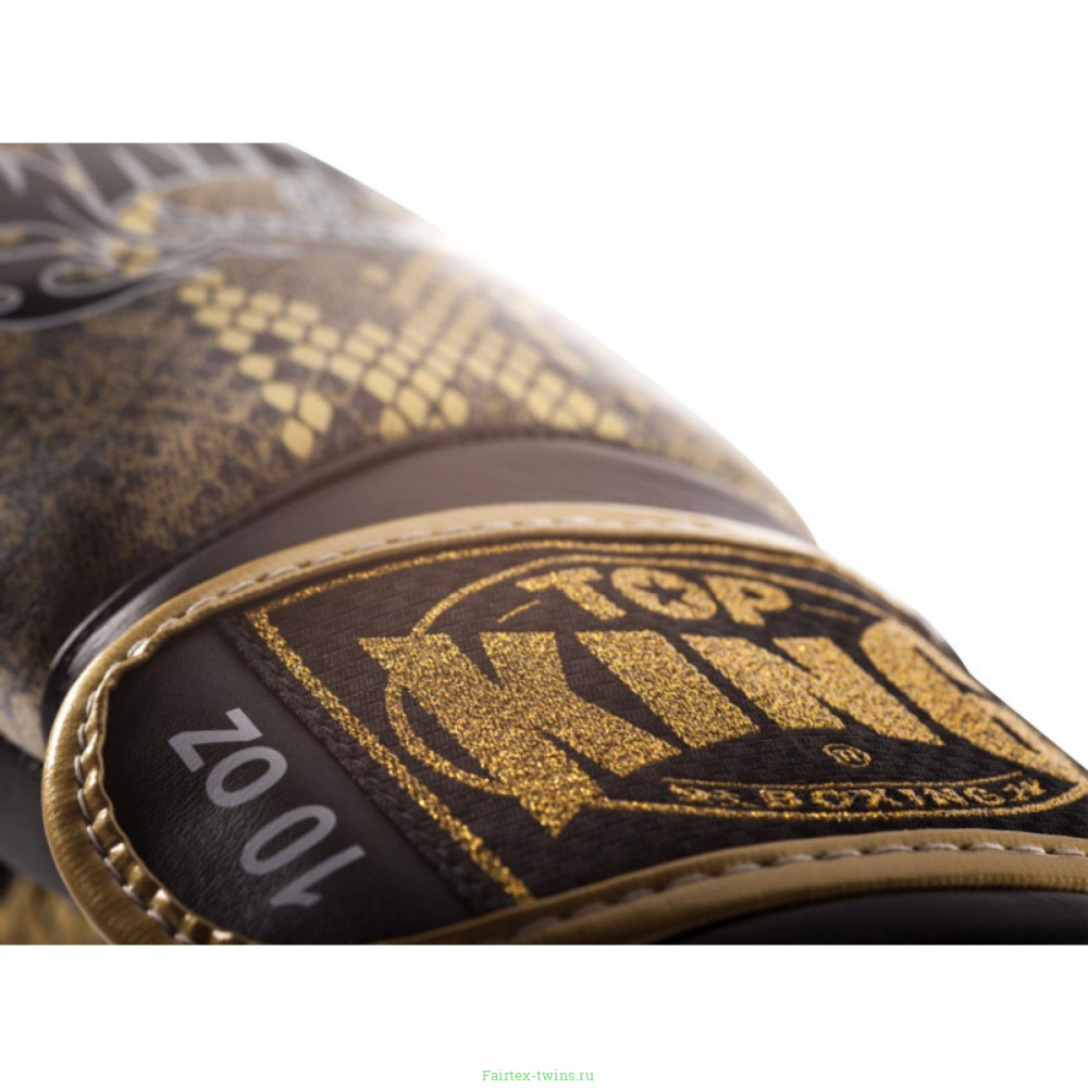 Боксерские перчатки TKB Snake Black Gold 16 oz