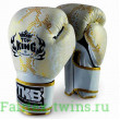 Боксерские перчатки TKB Snake White Gold 14 oz