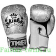 Боксерские перчатки TKB Snake White Silver 12 oz