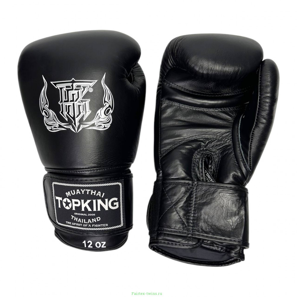 Боксерские перчатки Top King Ultimate TKBGUV black 18 oz