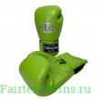 Боксёрские перчатки Top King Ultimate TKBGUV green 16 oz