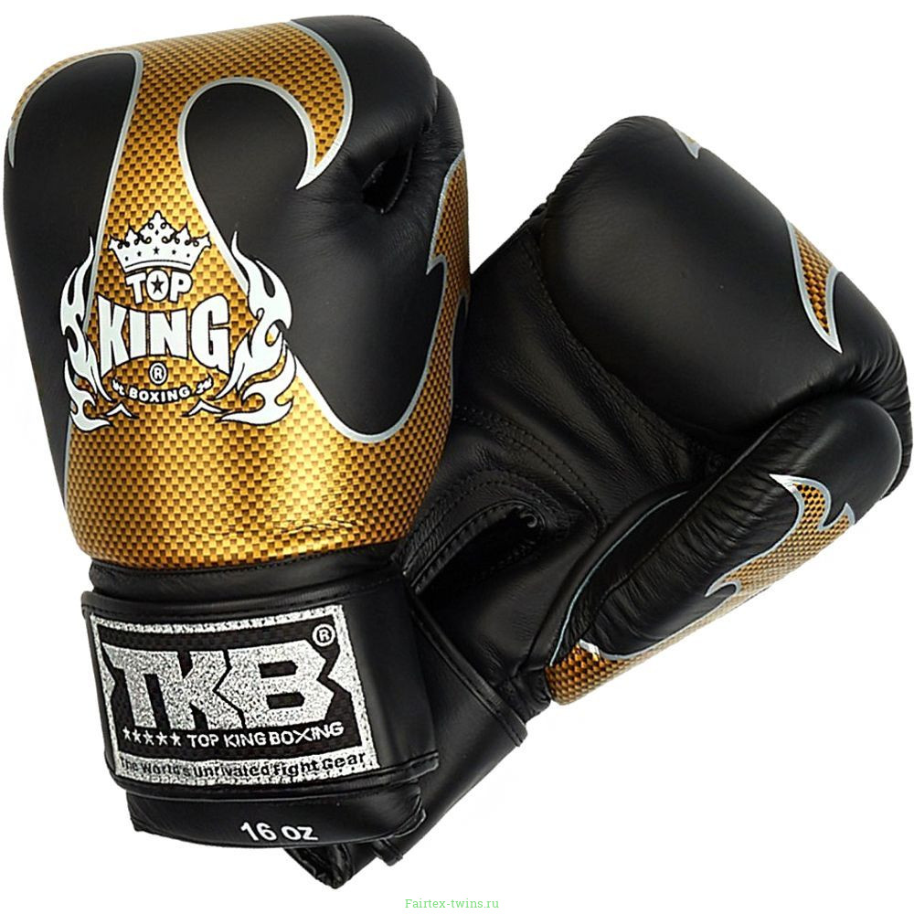 Боксерские перчатки Top King Boxing Empower Black Gold 14 oz