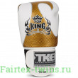 Боксерские перчатки Top King Boxing Empower White Gold 16 oz
