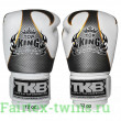 Боксерские перчатки Top King Boxing Empower White Silver 14 oz
