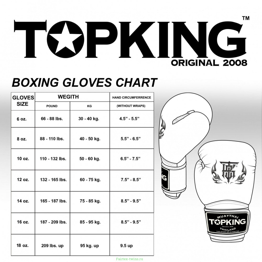 Боксерские перчатки Top King Boxing SUPER AIR STAR gold 10 oz