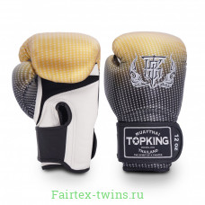 Боксерские перчатки Top King Boxing SUPER AIR STAR gold 10 oz