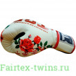 Боксерские перчатки TOP KING Gloves ROSE white 16 oz