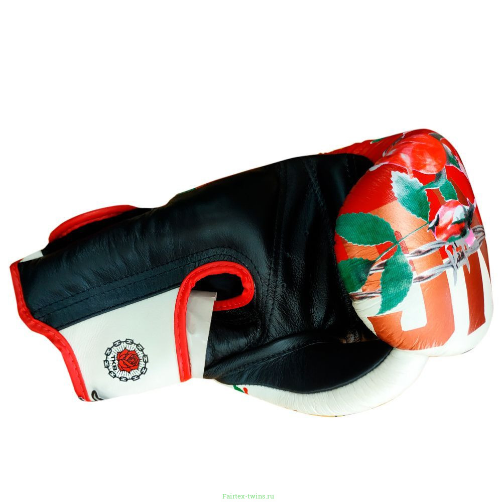 Боксерские перчатки TOP KING Gloves ROSE white 14 oz