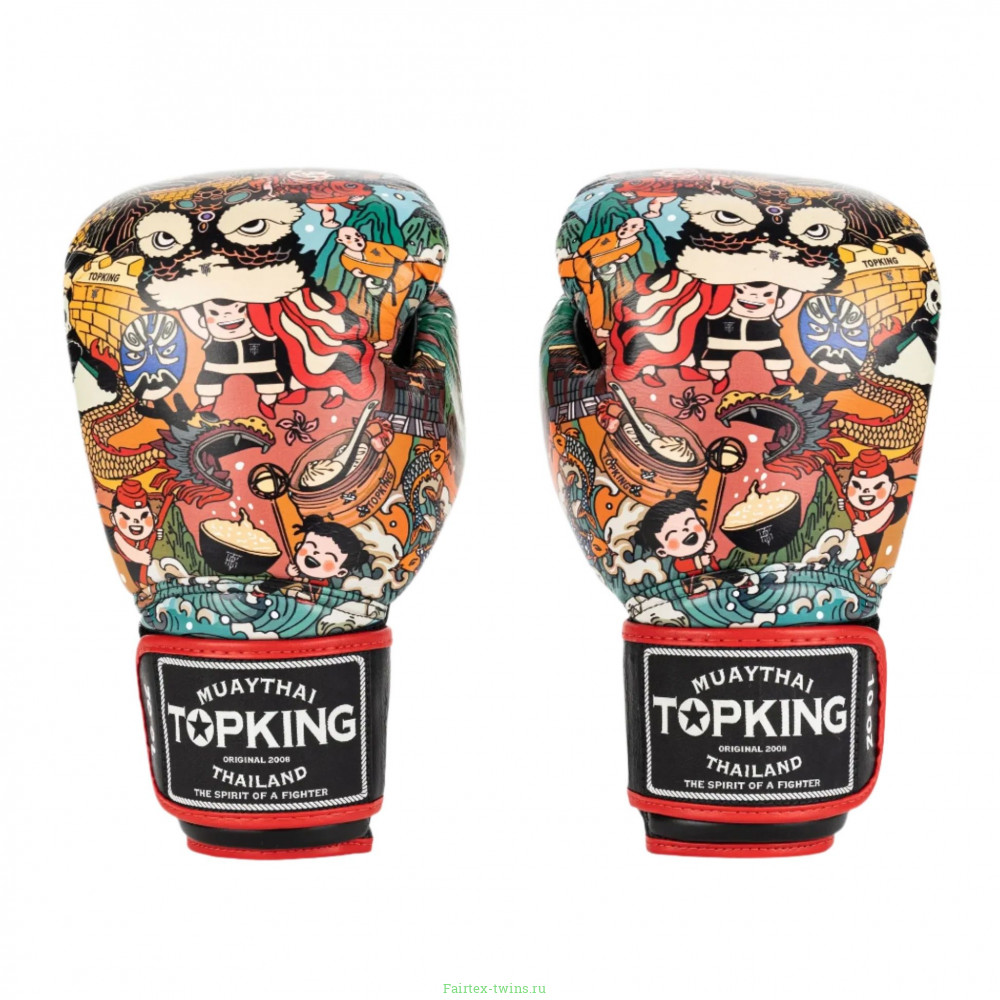 Боксёрские перчатки Top King TKBGCT-2C2 black 10 oz