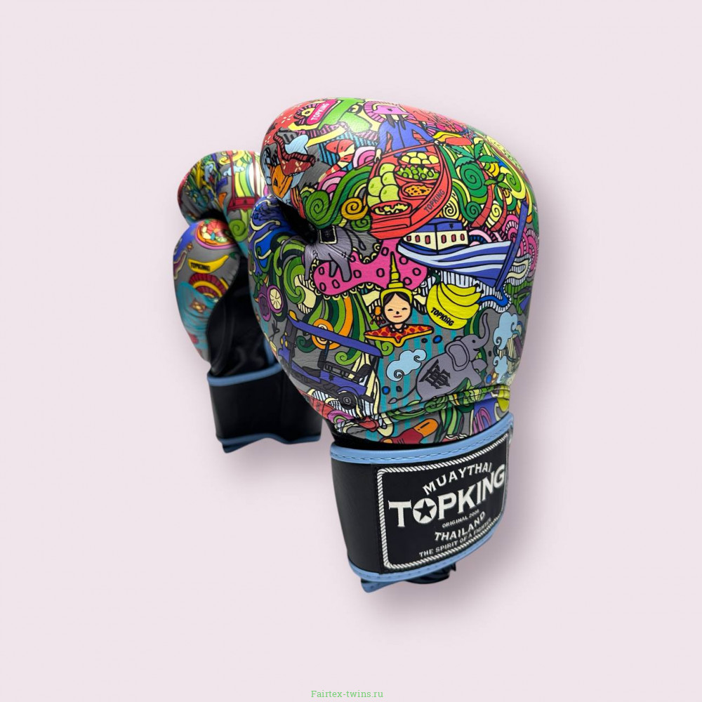 Боксерские перчатки Top King TKBGCT-2T2 Thailand Culture 12 oz