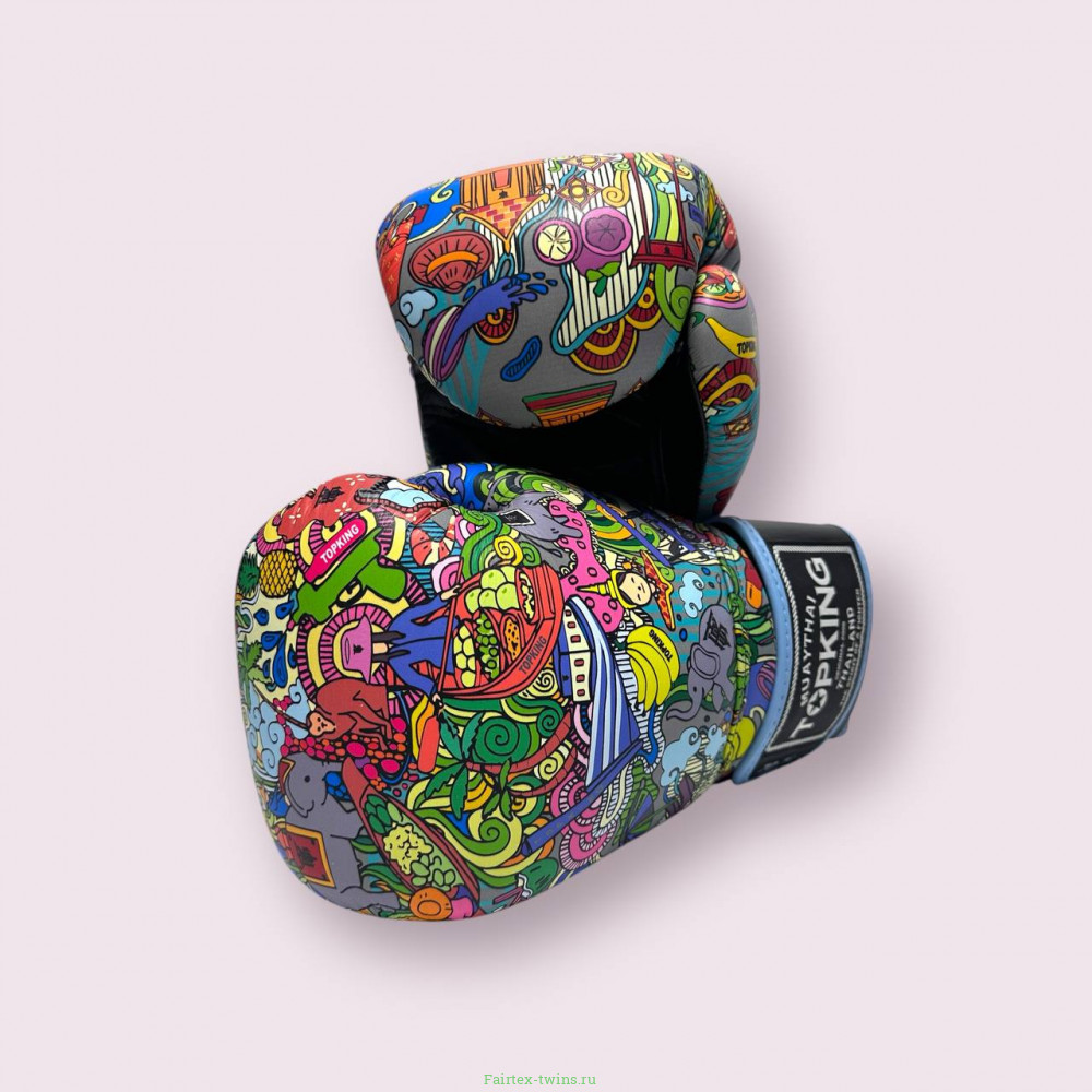 Боксерские перчатки Top King TKBGCT-2T2 Thailand Culture 12 oz