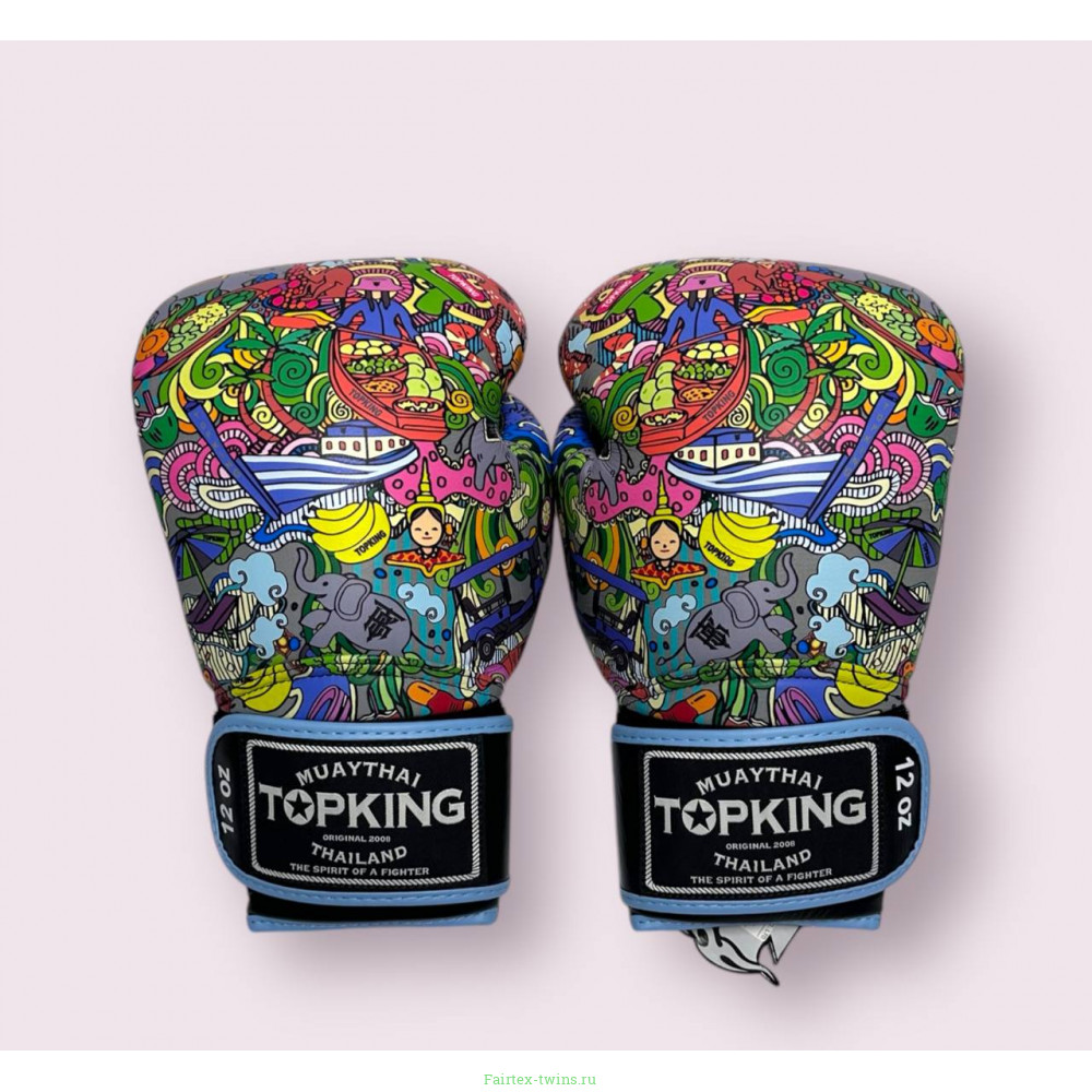Боксерские перчатки Top King TKBGCT-2T2 Thailand Culture 12 oz