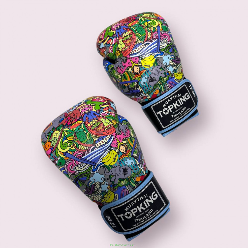 Боксерские перчатки Top King TKBGCT-2T2 Thailand Culture 16 oz
