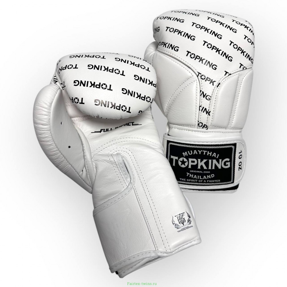 Боксёрские перчатки Top King TKBGFI white white 10 oz