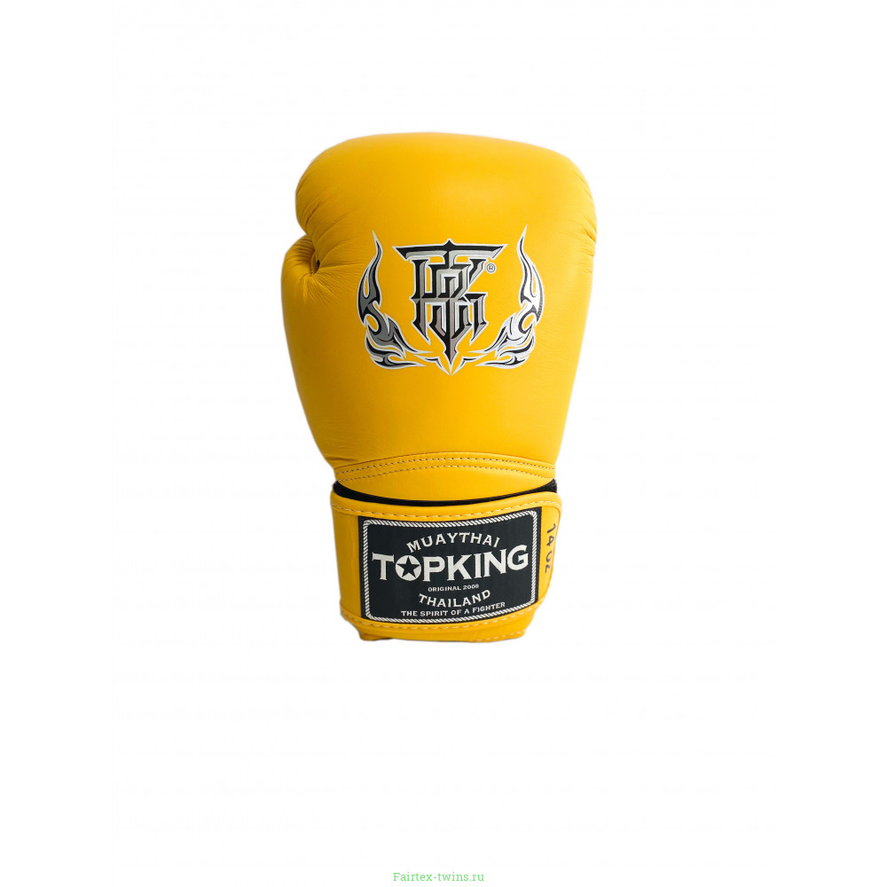 Боксерские перчатки Top King TKBSA yellow 16 oz