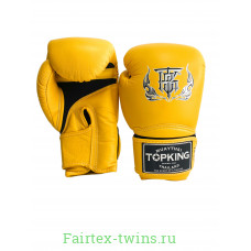 Боксерские перчатки Top King TKBSA yellow 16 oz