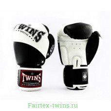 Боксерские перчатки Twins BGVL10 white 12 oz Боксерские перчатки Twins BGVL10 white 12 oz