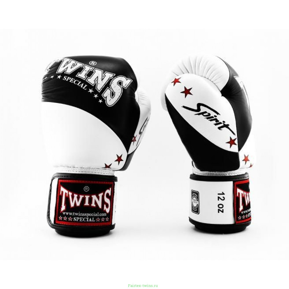 Боксерские перчатки Twins BGVL10 black 16 oz