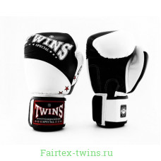Боксерские перчатки Twins BGVL10 black 12 oz