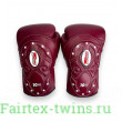 Боксерские перчатки Twins BGVL6 MK maroon maroon 12 oz