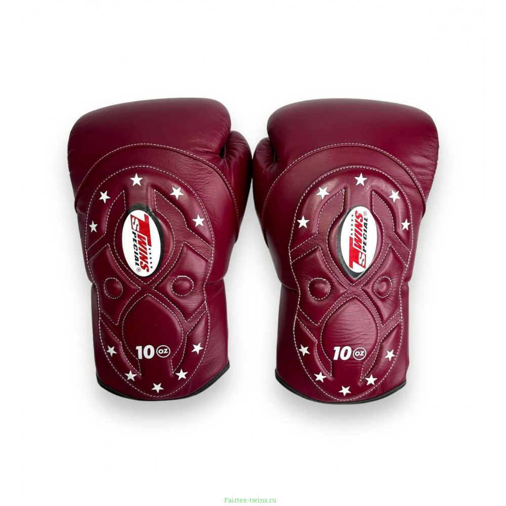 Боксерские перчатки Twins BGVL6 MK maroon maroon 12 oz