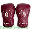 Боксерские перчатки Twins BGVL6 MK maroon maroon 12 oz