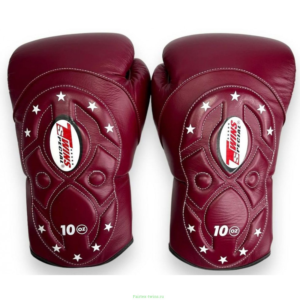 Боксерские перчатки Twins BGVL6 MK maroon maroon 14 oz