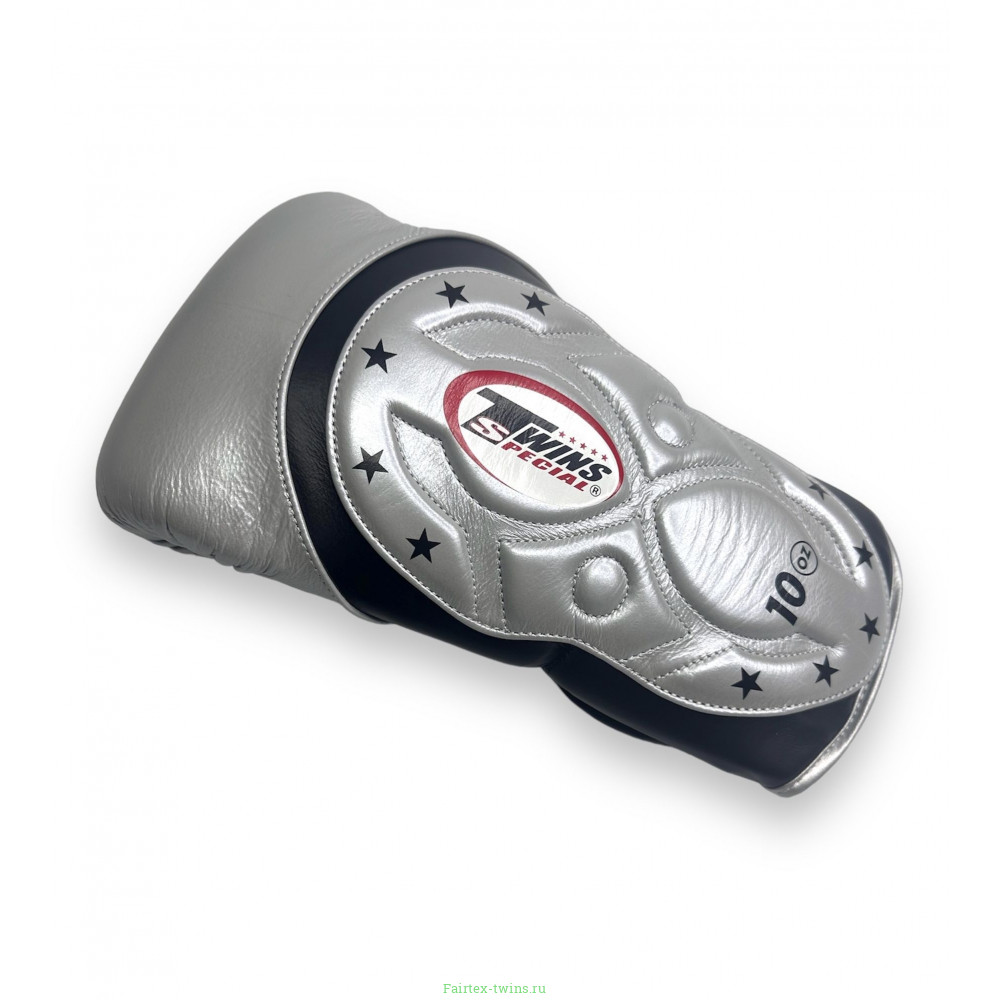 Боксерские перчатки Twins BGVL6 MK Silver 12 oz