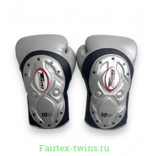 Боксерские перчатки Twins BGVL6 MK Silver 14 oz