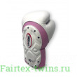 Боксерские перчатки Twins BGVL6 MK white pink 10 oz