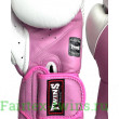 Боксерские перчатки Twins BGVL6 MK white pink 12 oz